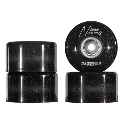 Neons LED Black - Chaya - Nite Roller Skate Wheels - Product Image 3
