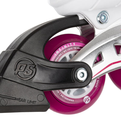 Universe 4W Pink adj. - Powerslide - Fitness Inline Skates - Product Image 9