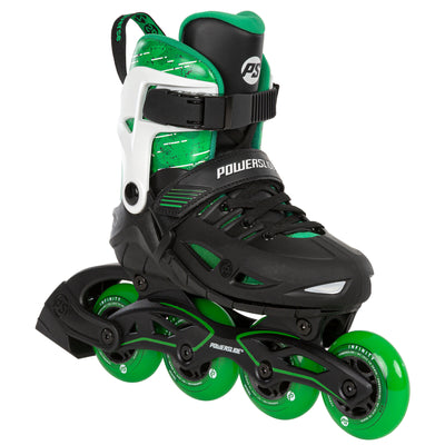 Universe 4W Green adj. - Powerslide - Fitness Inline Skates - Product Image 2