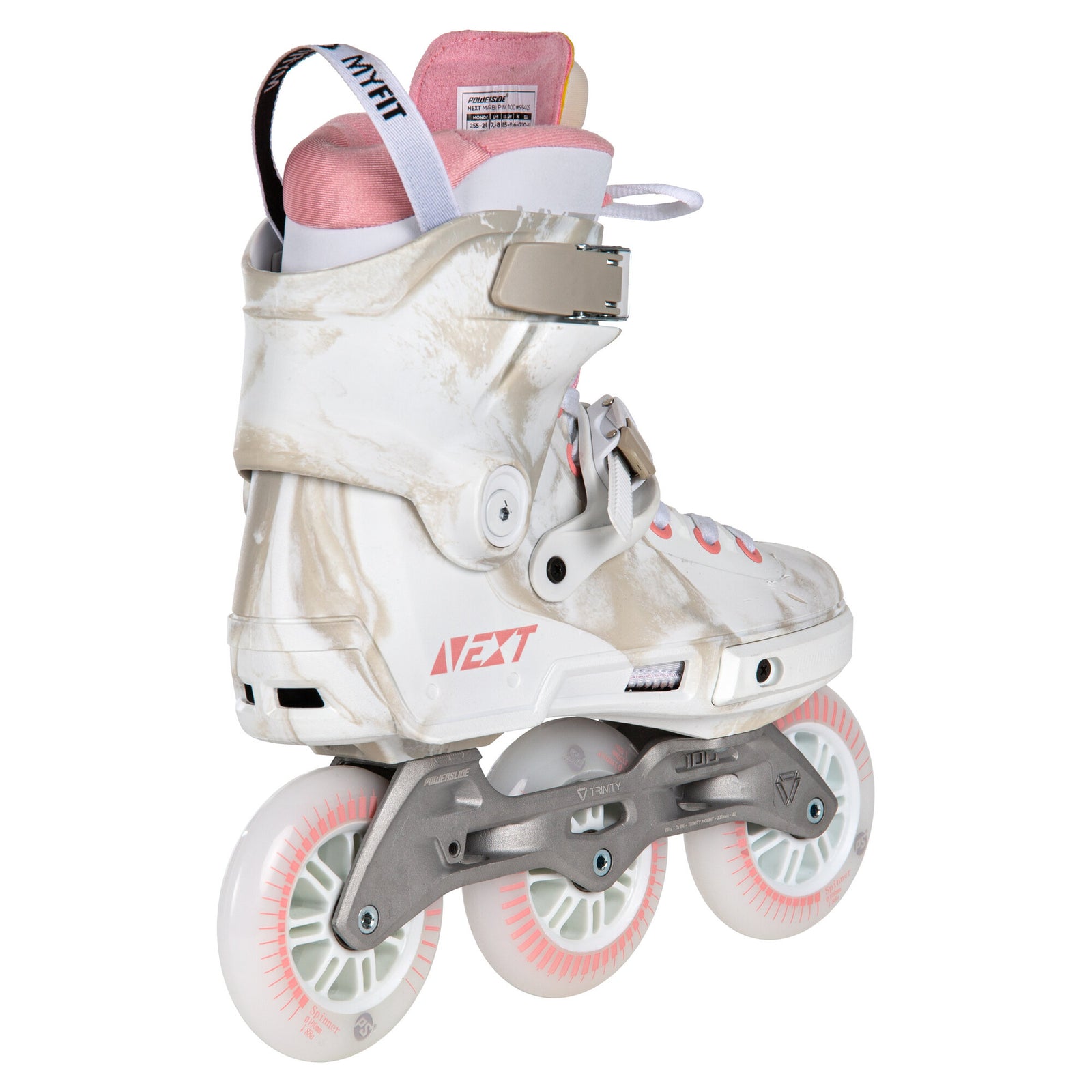 Powerslide - Next Marble Pink 100 - 3