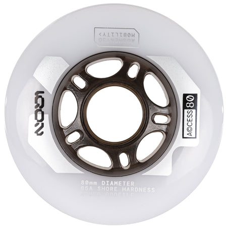Access Combo 80 Natural 4-pack - IQON - Aggressive Inline Skate Wheels - Product Image 1