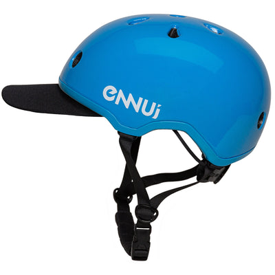 Elite Blue (include removable peak) - Ennui - Inline Skating Helmets - Product Image 2
