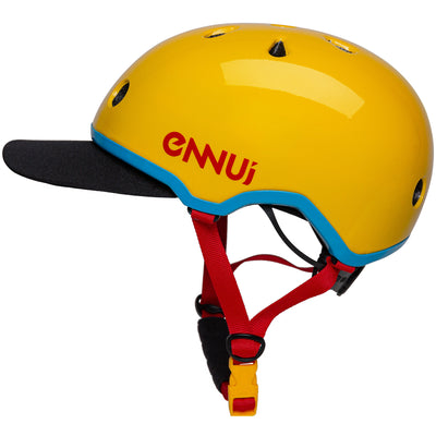 Elite Yellow (include removable peak) - Ennui - Inline Skating Helmets - Product Image 2