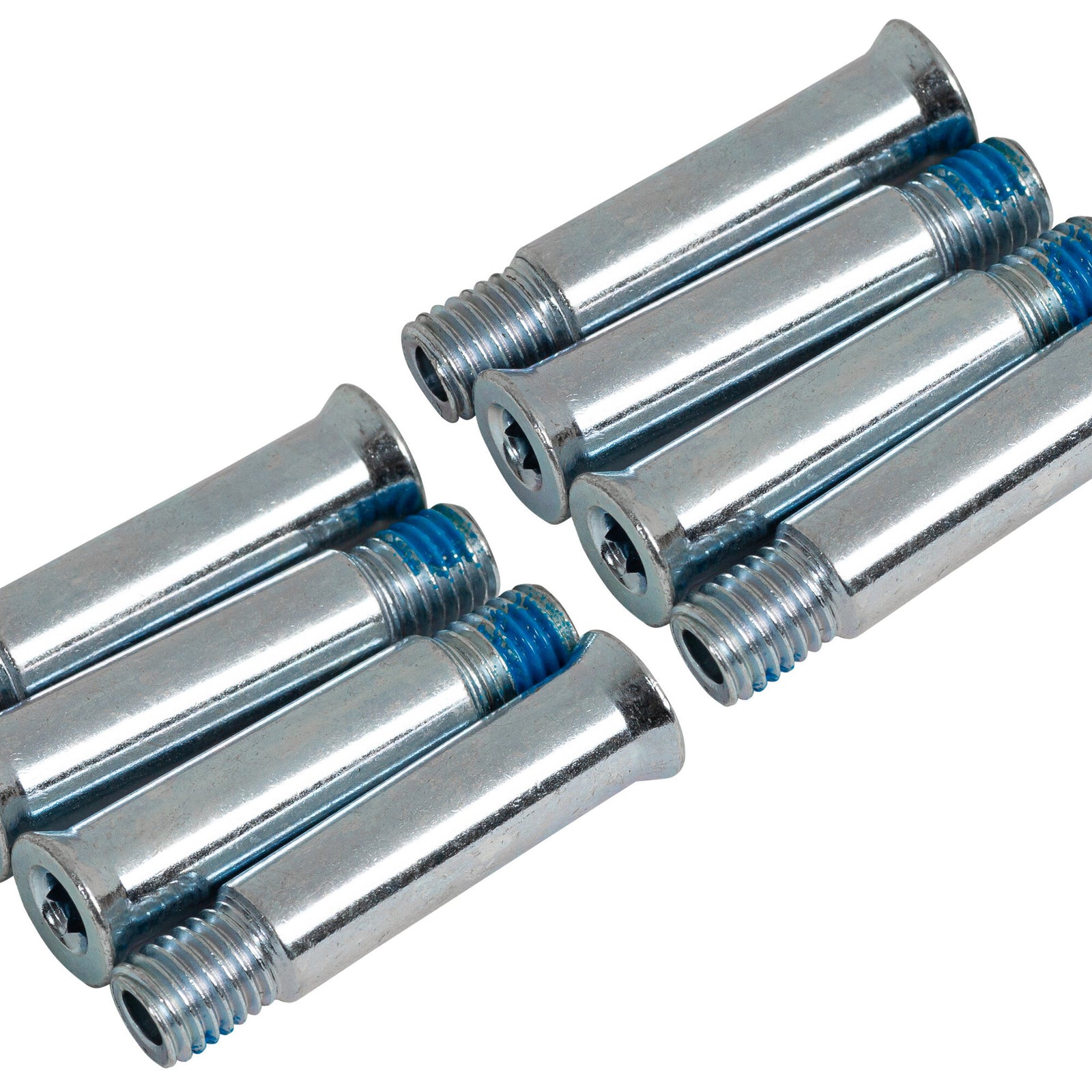 Powerslide - Steel Single Axle, Hex 36mm/8mm - 8 Pack - 3