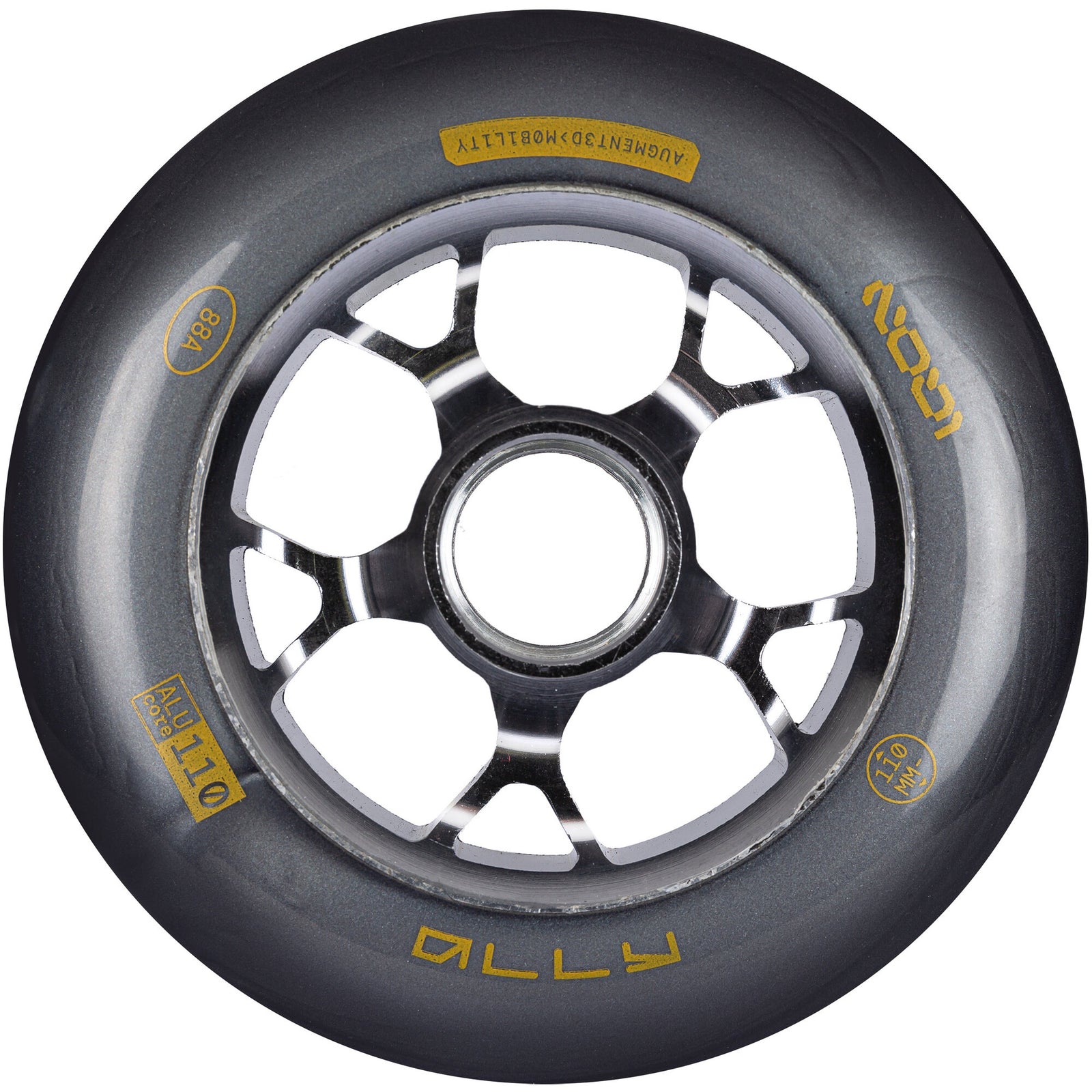 Ally 110 Dark Grey 3-pack - IQON - Aggressive Inline Skate Wheels - Product Image 1