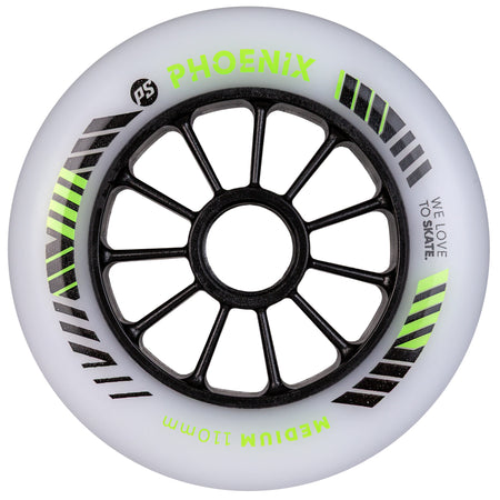 PHOENIX 110mm DD Medium - Powerslide - Racing Inline Skate Wheels - Product Image 1