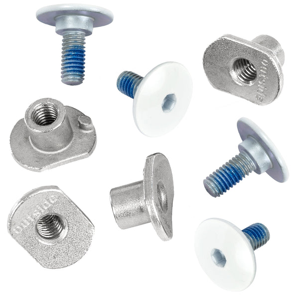 USD - Aeon Cuff Screw Set GEN II, white - 1
