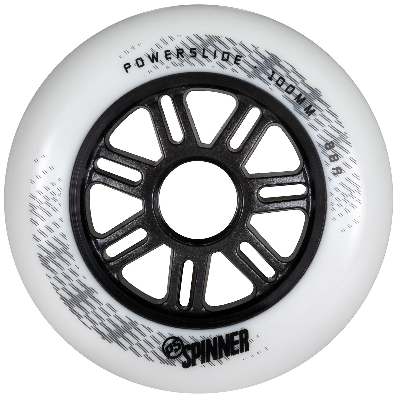 Powerslide - Spinner 100/88A White, 3-pack - 1