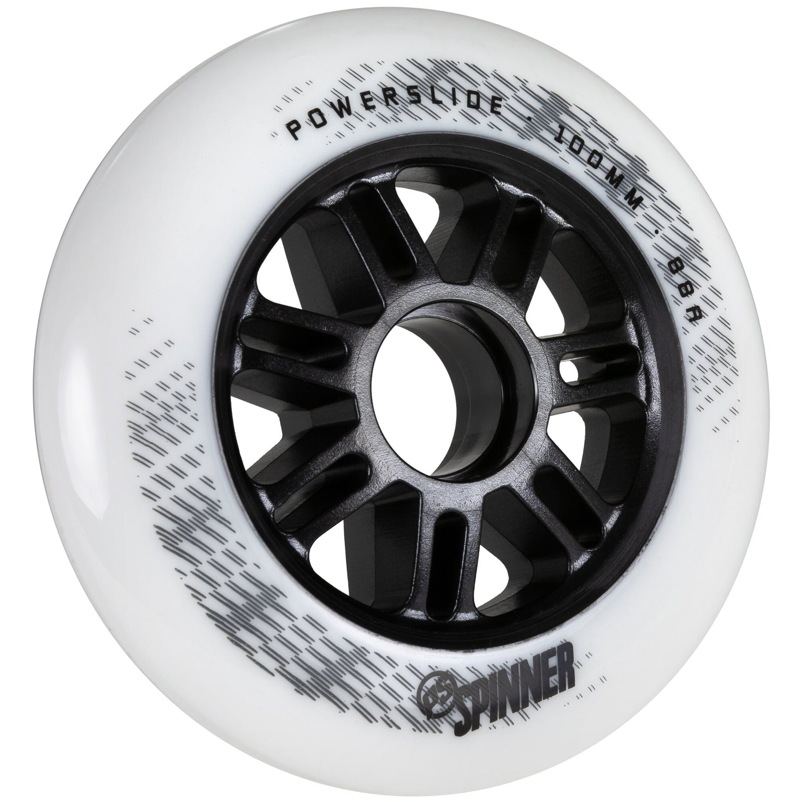 Powerslide - Spinner 100/88A White, 3-pack - 2