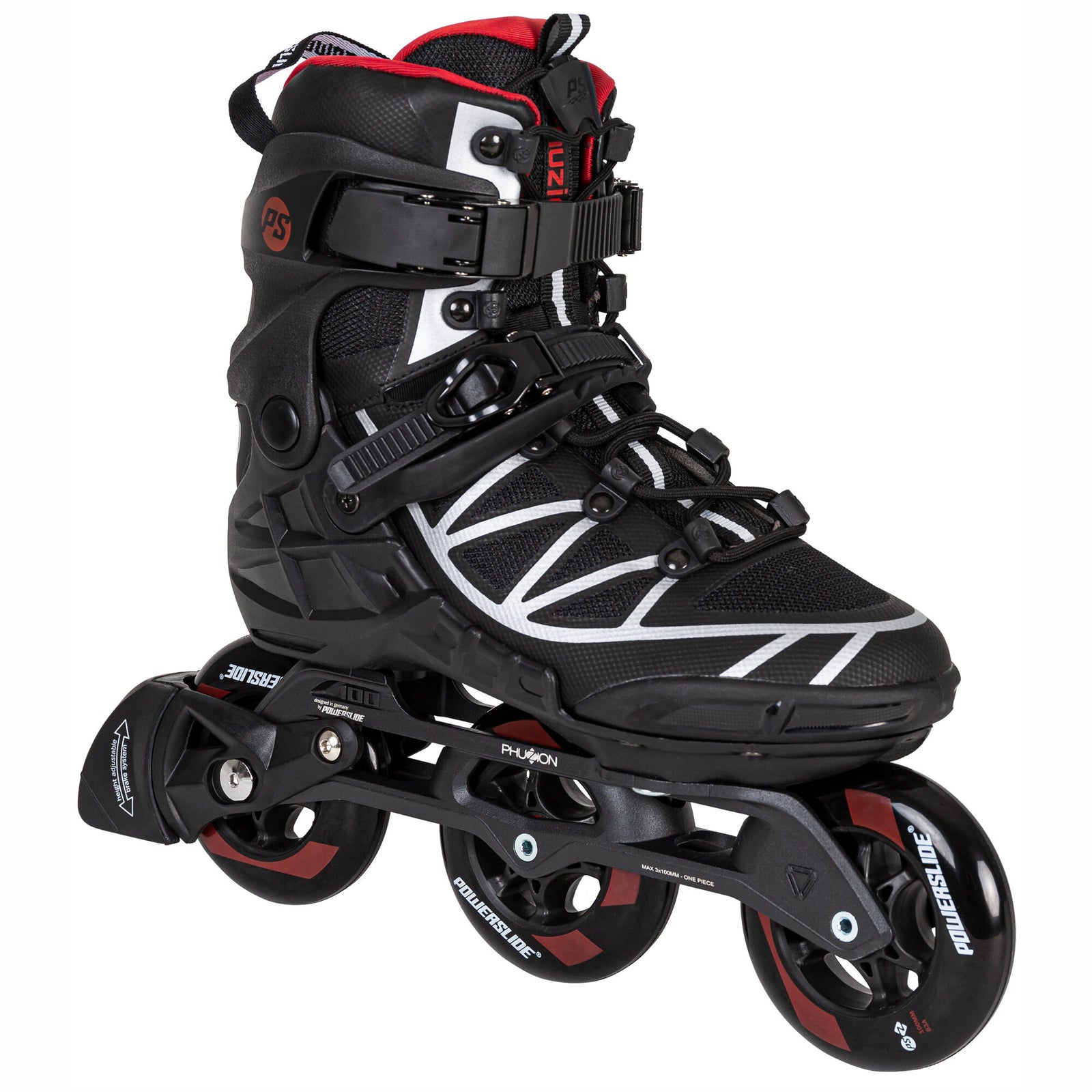 Powerslide - Phuzion Argon Scarlet 100 - 2