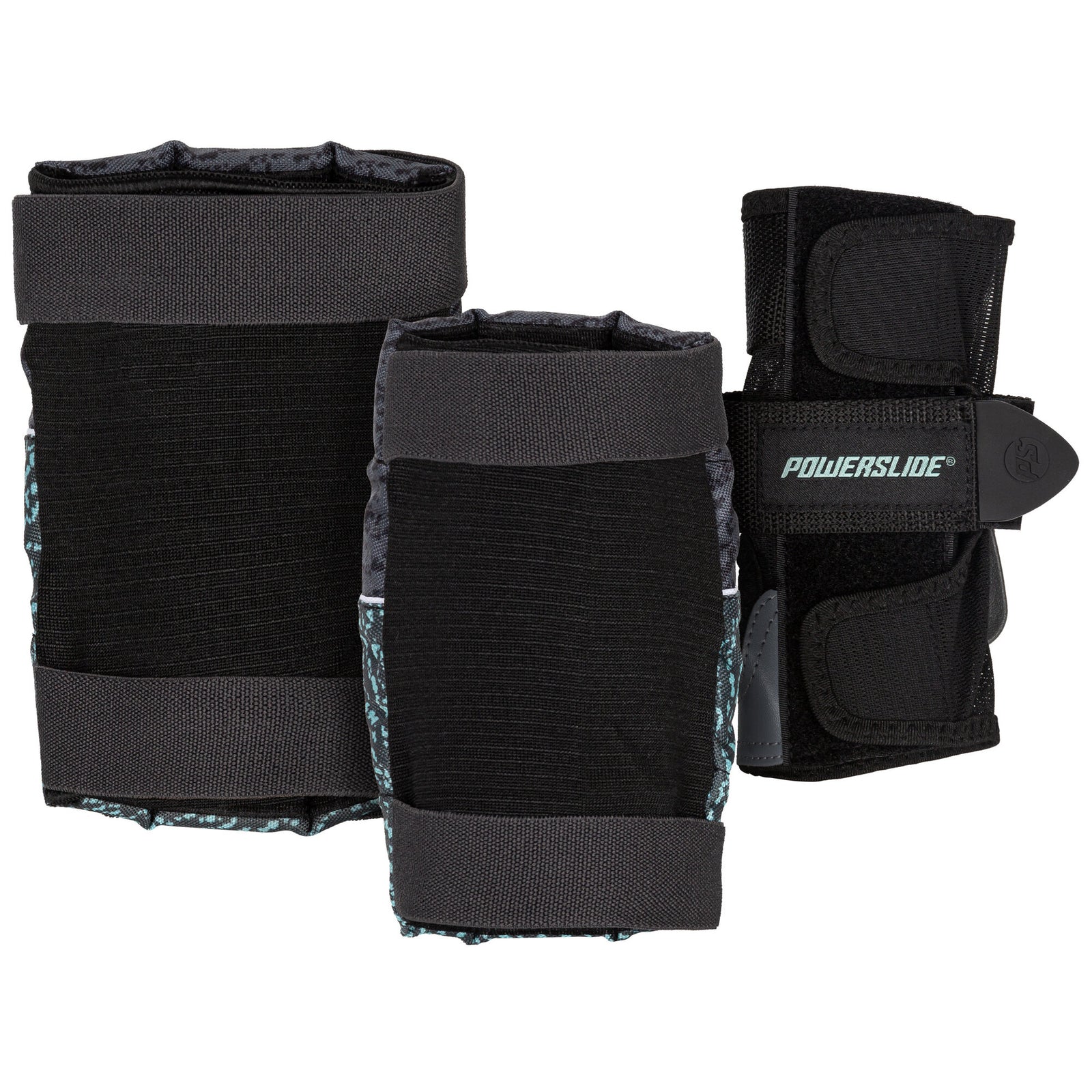 Powerslide - Standard Black/Teal Set - 2
