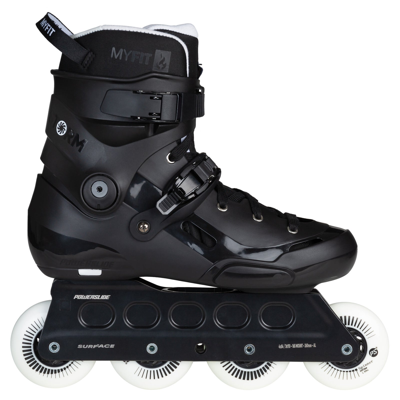 Powerslide - Storm Black 80 - 1