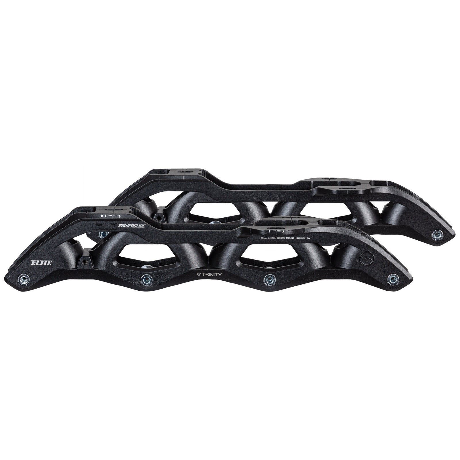 Powerslide - Elite cast AL 305/4x100 Black, TRI - 6