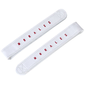 Top closure Stripe, white/red