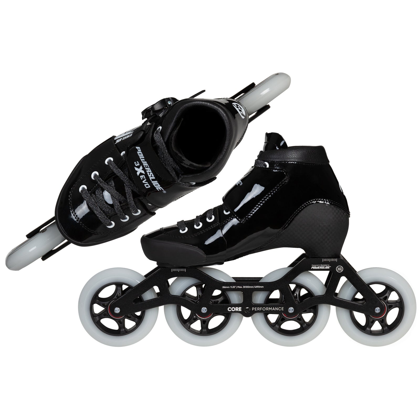 Powerslide - 3X  adj. Evo Black / White - 7