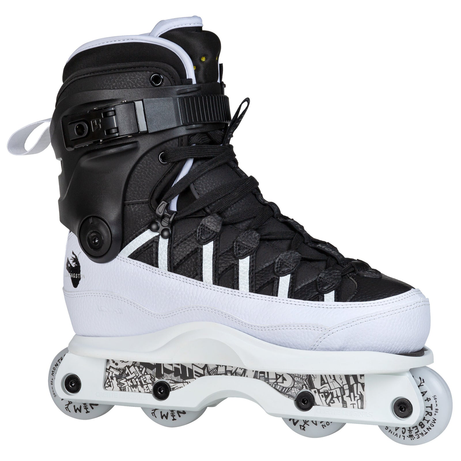 IQON - AG 15 Montre Livingston Pro Skate white / black - 2
