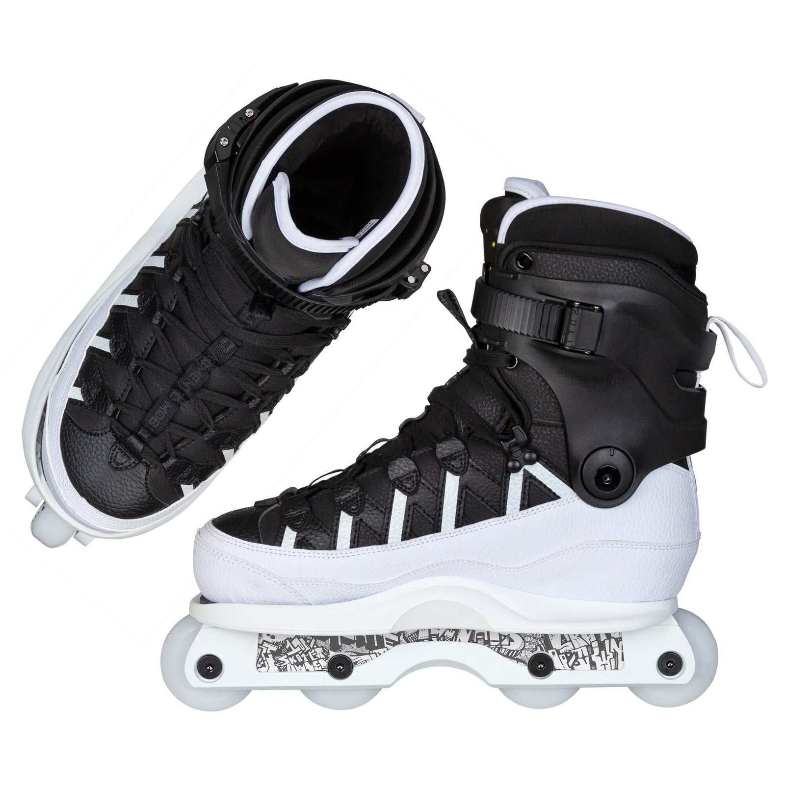 IQON - AG 15 Montre Livingston Pro Skate white / black - 4