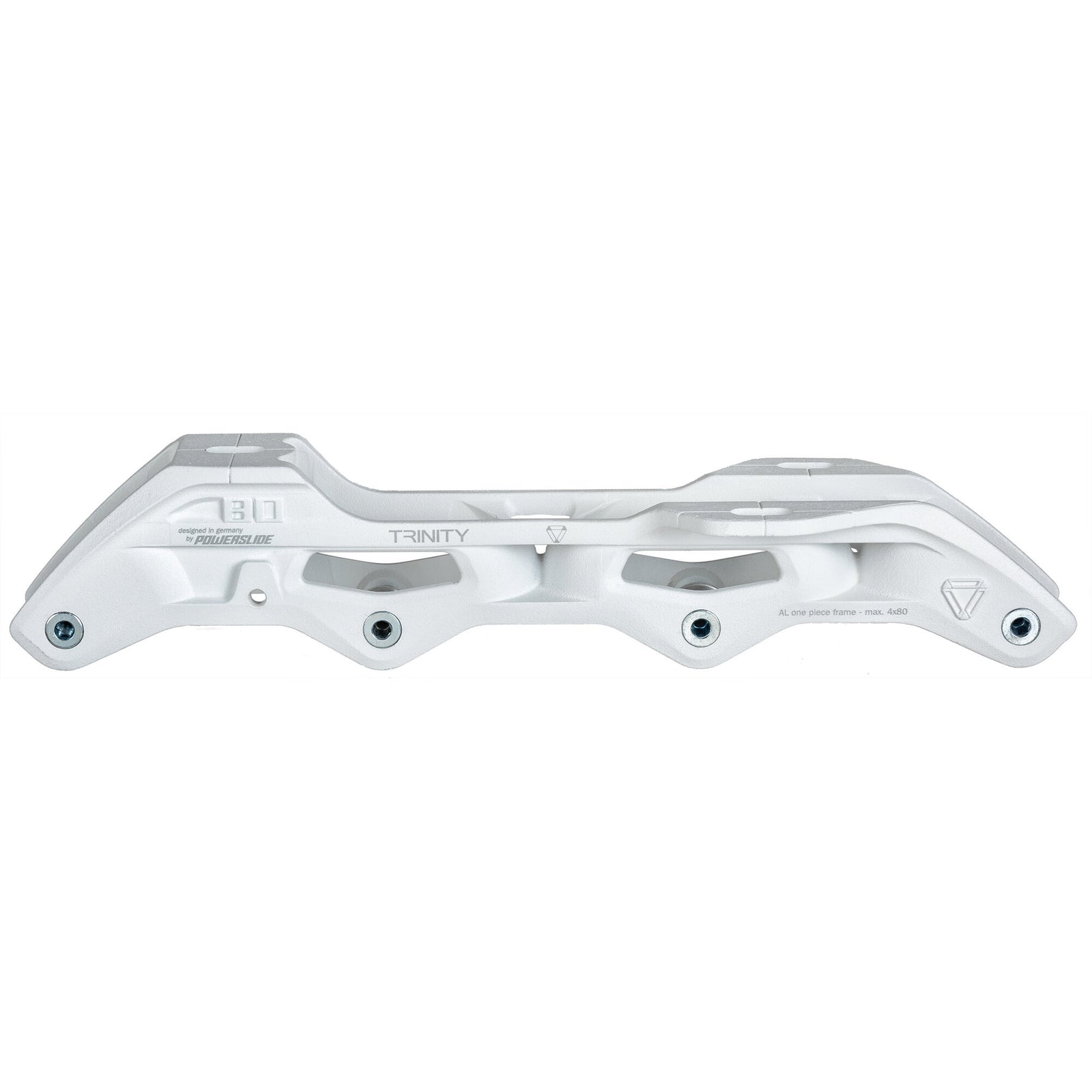 Powerslide - Elite cast AL 243/4x80 White, TRI - 1