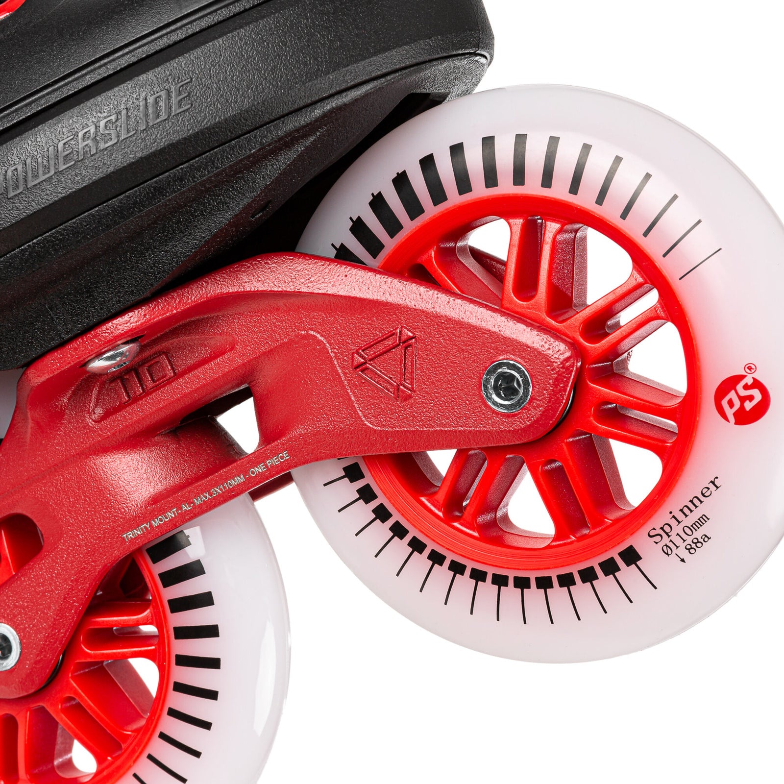 Powerslide - Next Black Red 110 - 8