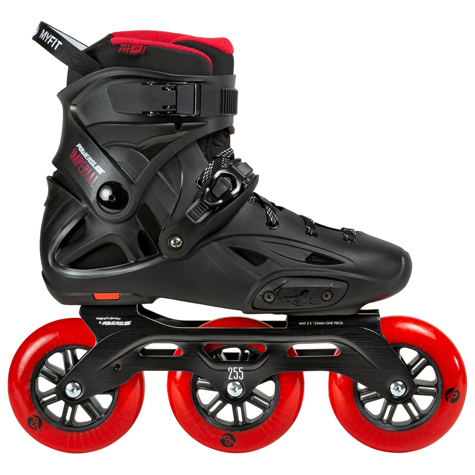 Powerslide - Imperial Black Red 110 - 1