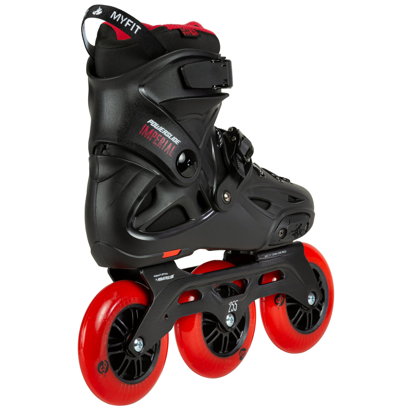 Powerslide - Imperial Black Red 110 - 3