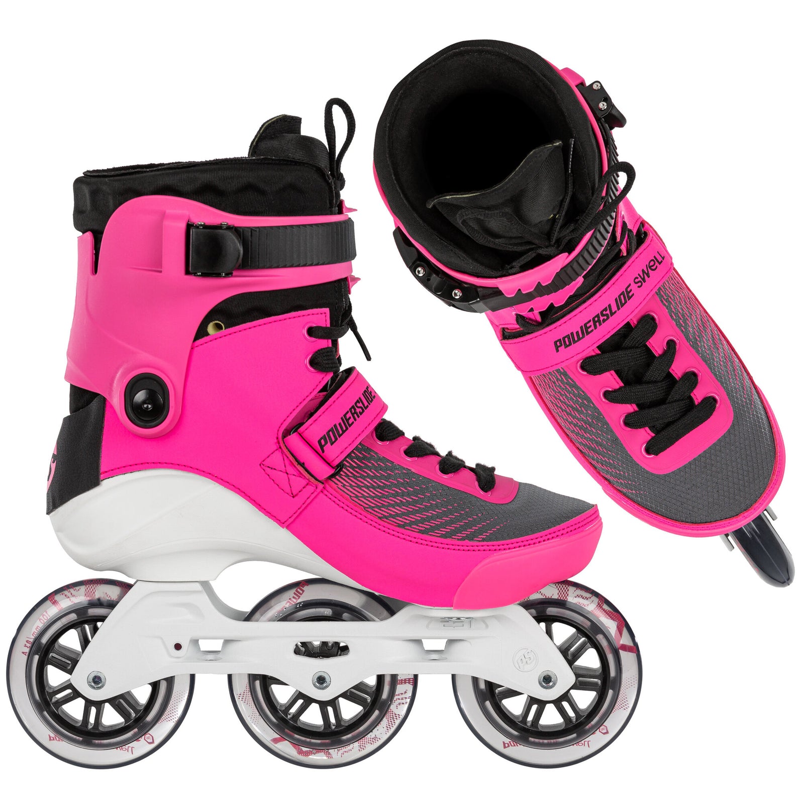 Powerslide - Swell Electric Pink 100 - 3D Adapt - 7