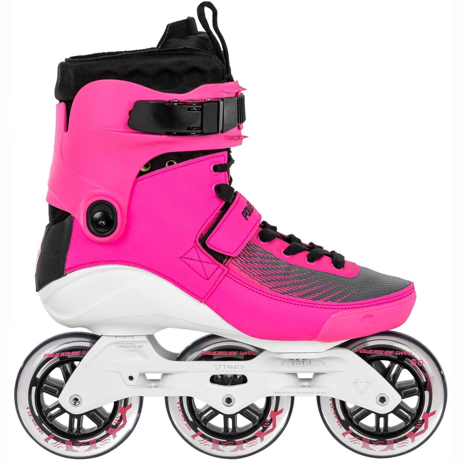 Powerslide - Swell Electric Pink 100 - 3D Adapt - 1