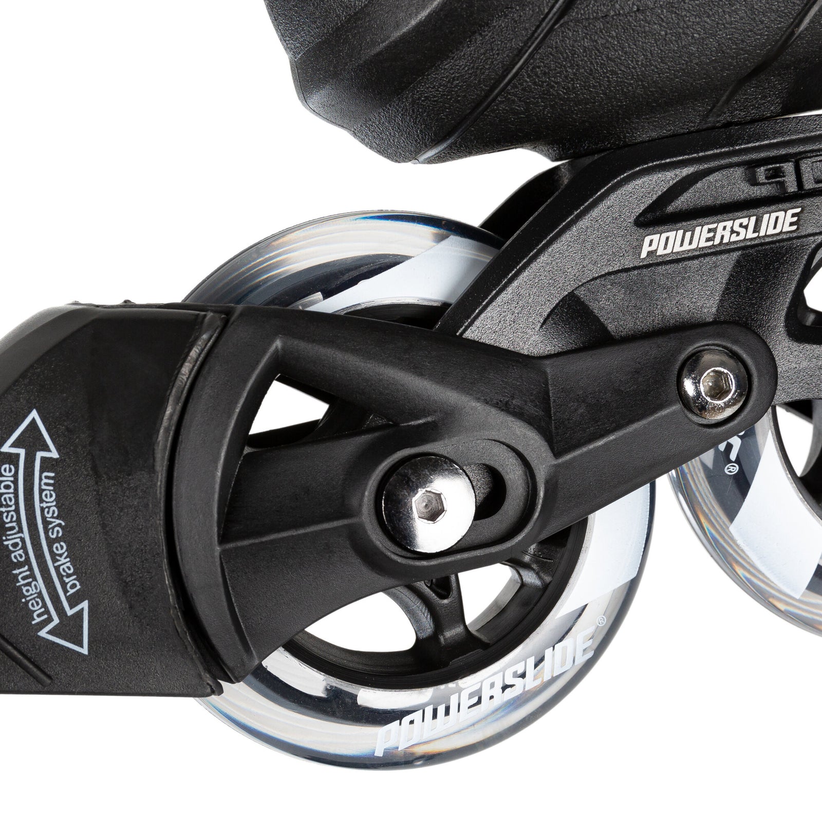 Powerslide - Phuzion Xenon Black 90 - 10