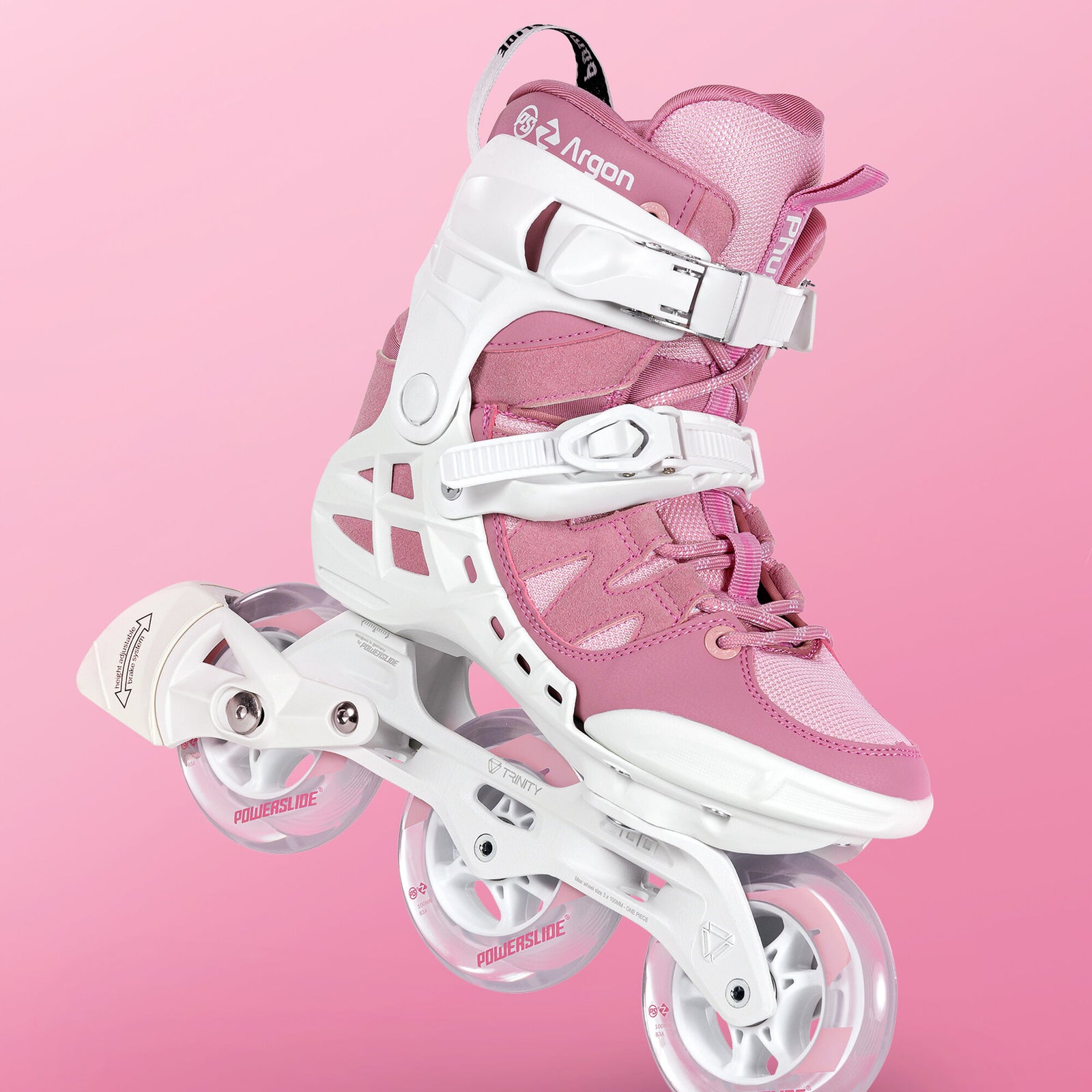 Powerslide - Phuzion Argon Rose 100 - 5