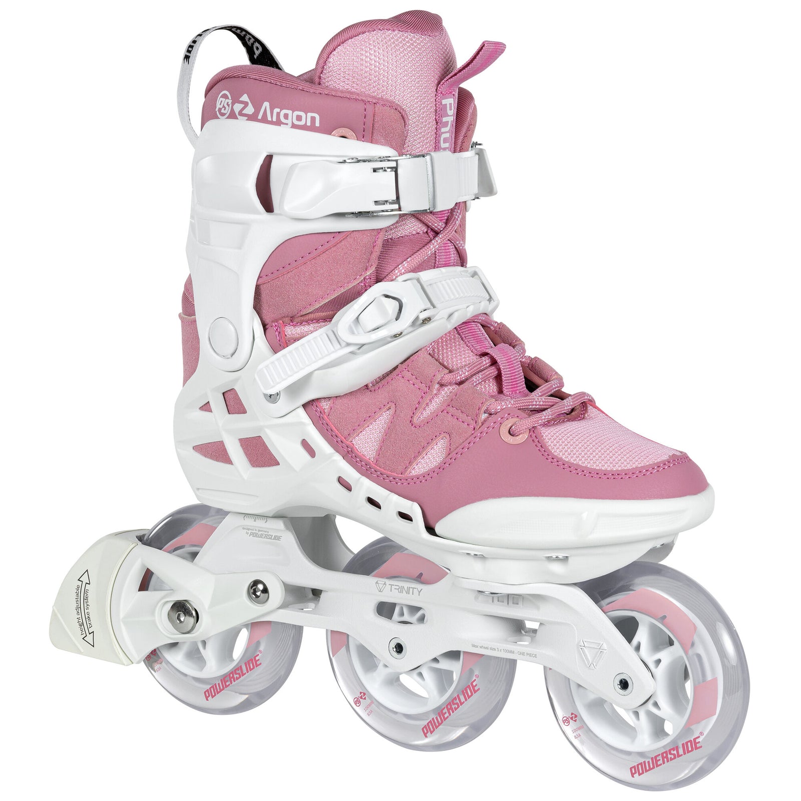 Powerslide - Phuzion Argon Rose 100 - 2