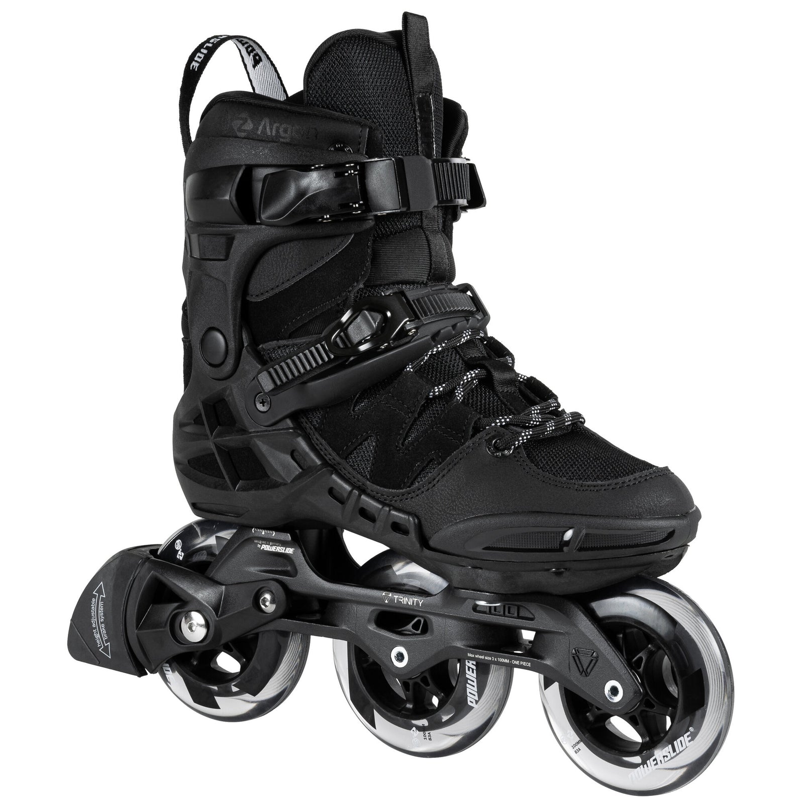 Powerslide - Phuzion Argon Black 100 - 2