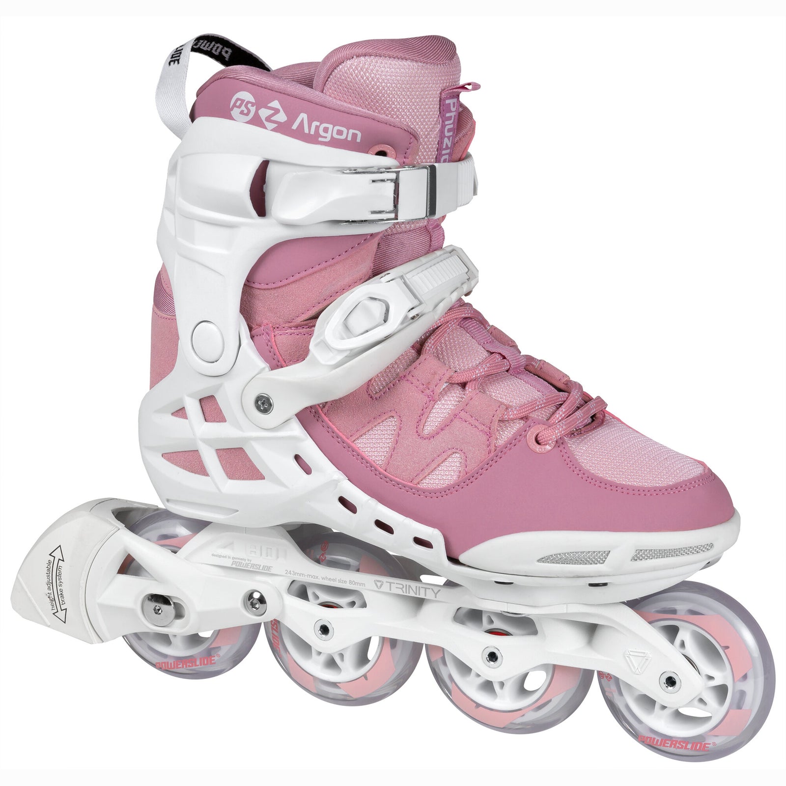 Powerslide - Phuzion Argon Rose 80 - 2