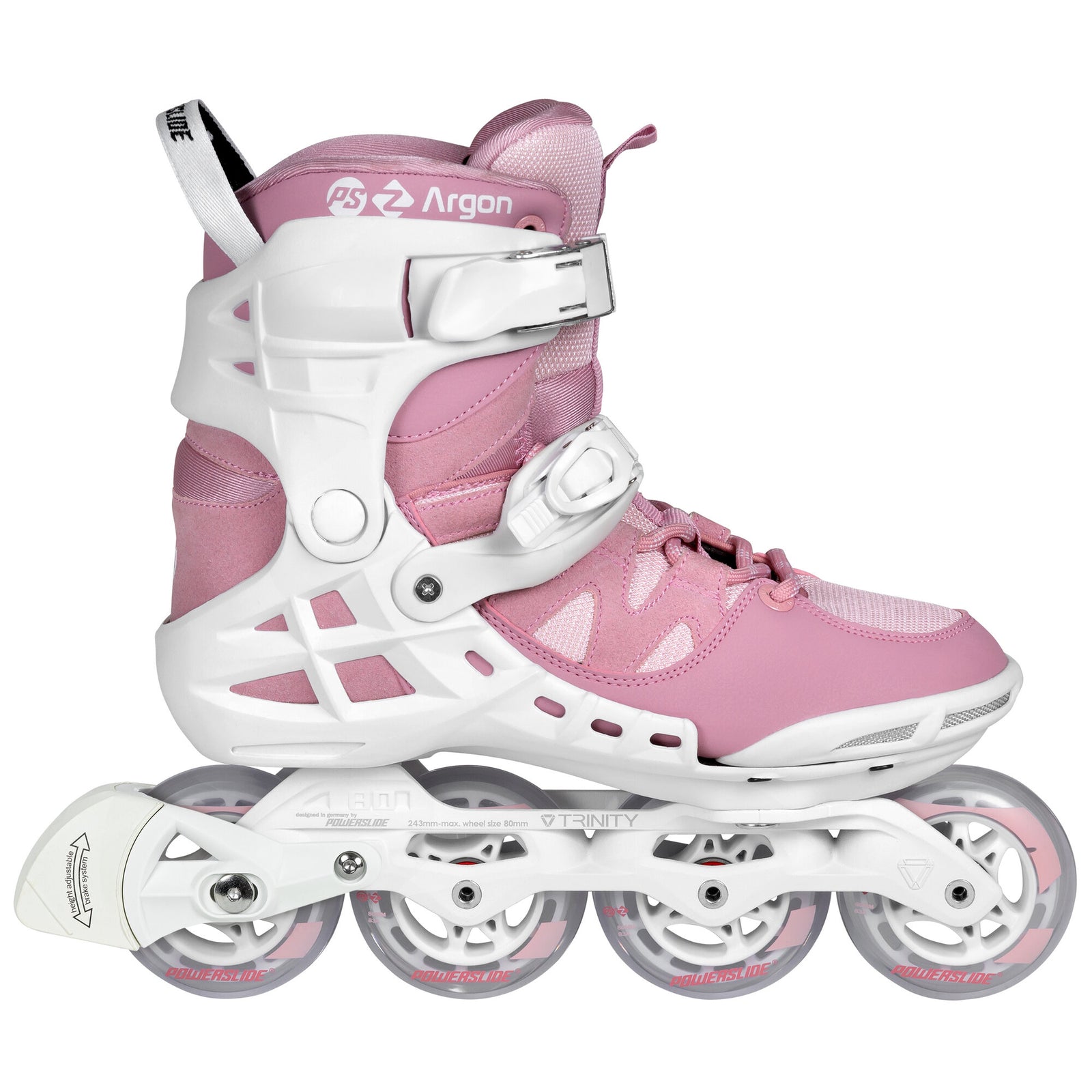 Powerslide - Phuzion Argon Rose 80 - 1
