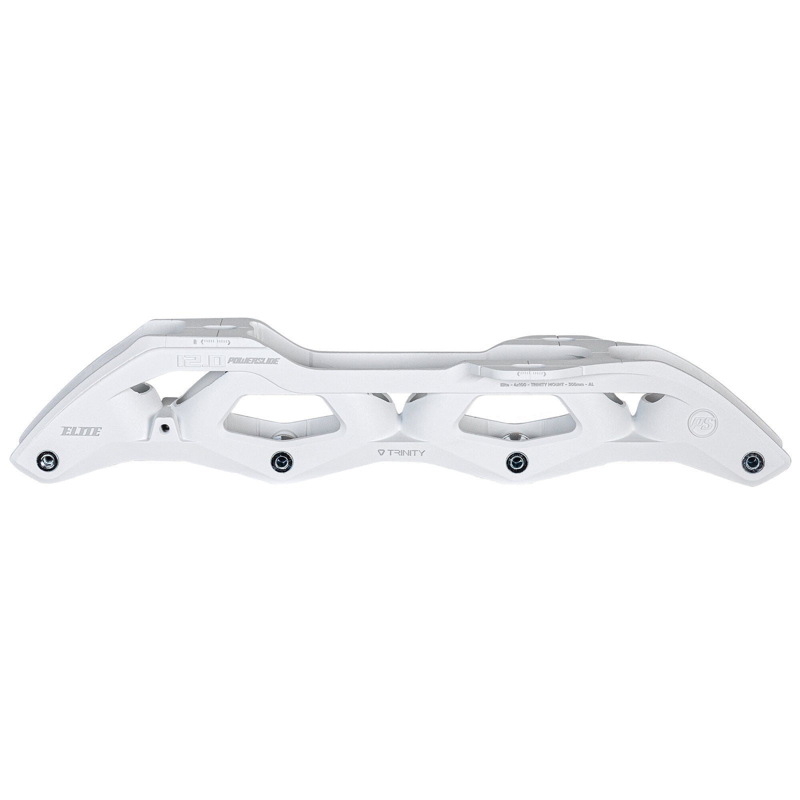 Powerslide - Elite cast AL 305/4x100 White, TRI - 1