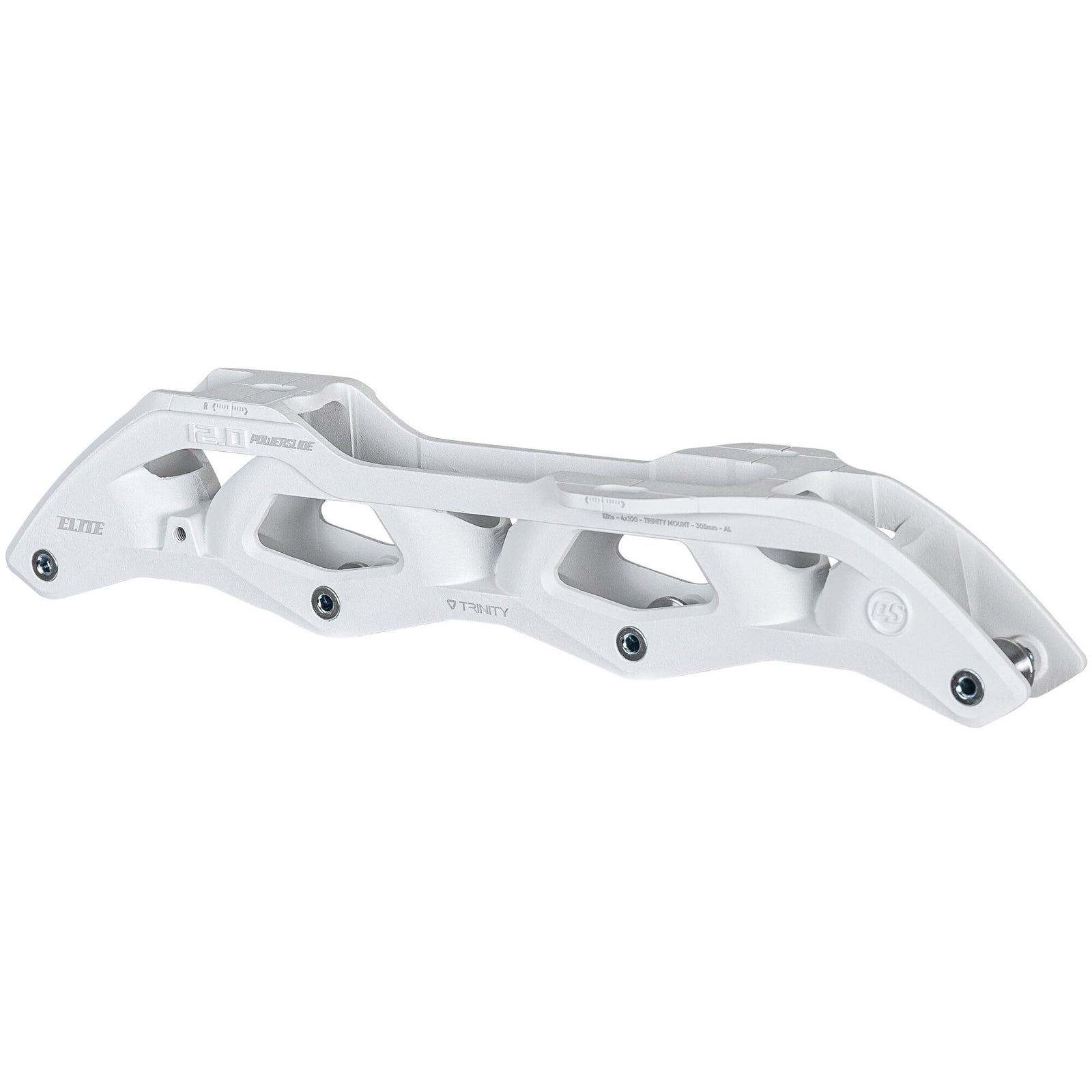 Powerslide - Elite cast AL 305/4x100 White, TRI - 2