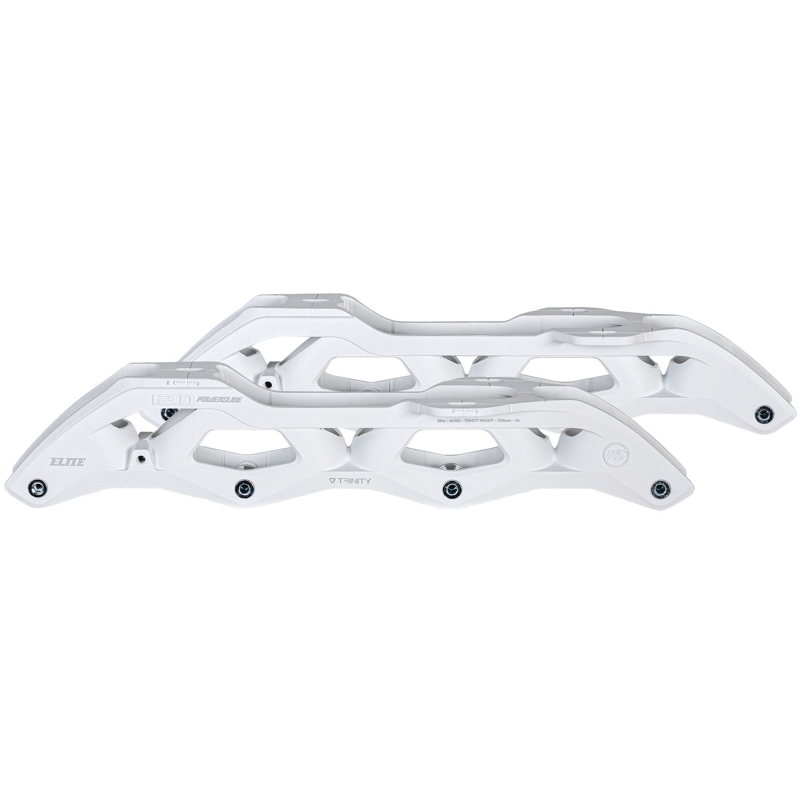 Powerslide - Elite cast AL 305/4x100 White, TRI - 6