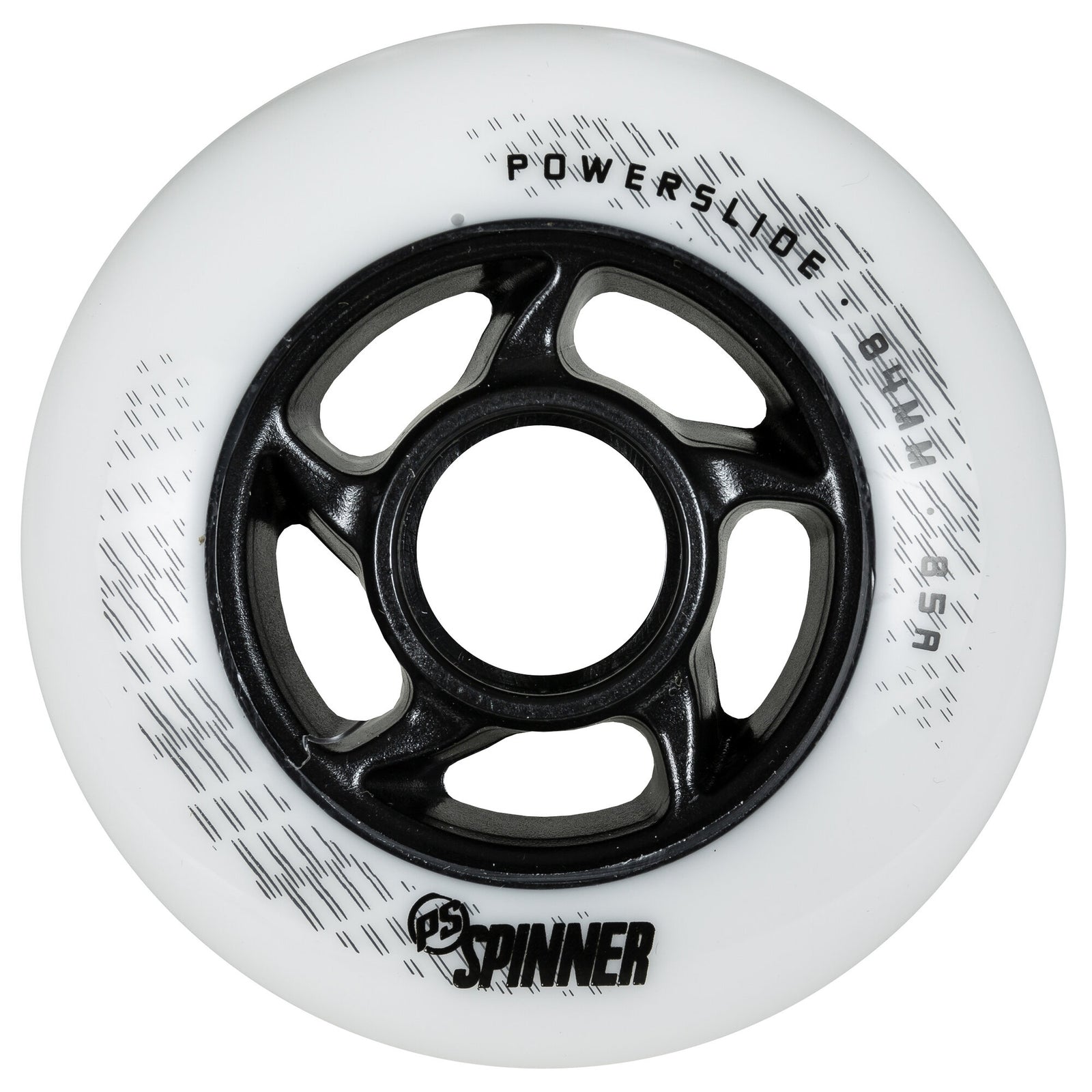 Powerslide - Spinner 84/88A White, 4-pack - 1