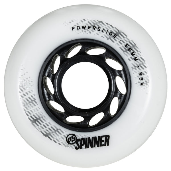 Powerslide - Spinner 68/88A White, 4-pack - 1