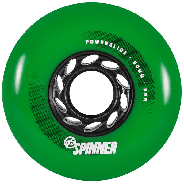 Powerslide - Spinner 80/88A Green, 4-pack - 1