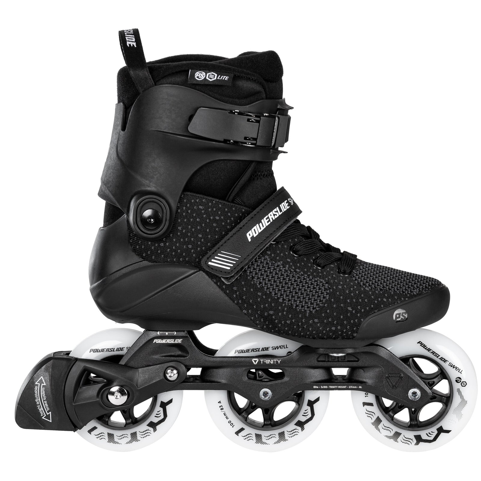 Powerslide - Swell Lite Black 100 - 1