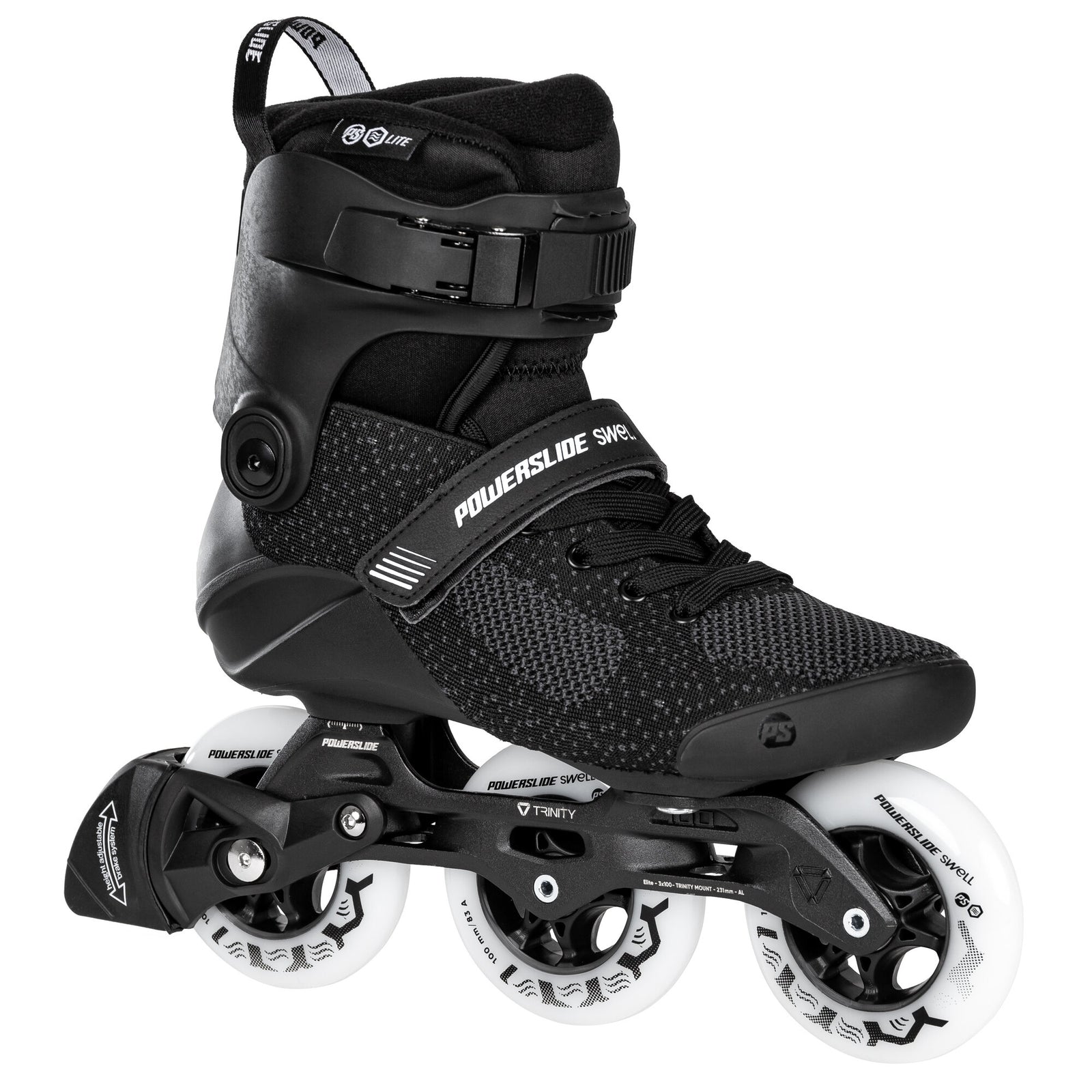 Powerslide - Swell Lite Black 100 - 2