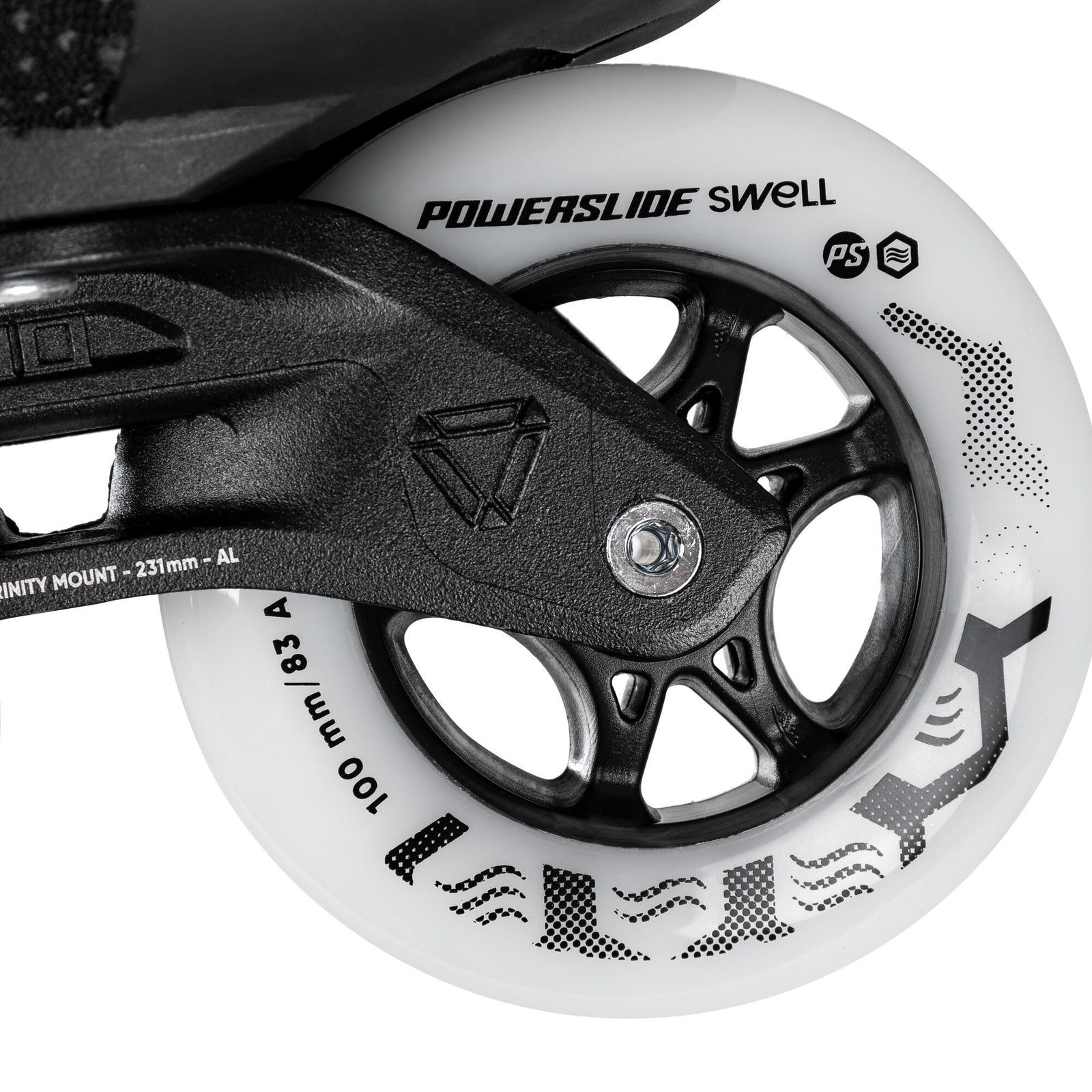 Powerslide - Swell Lite Black 100 - 8