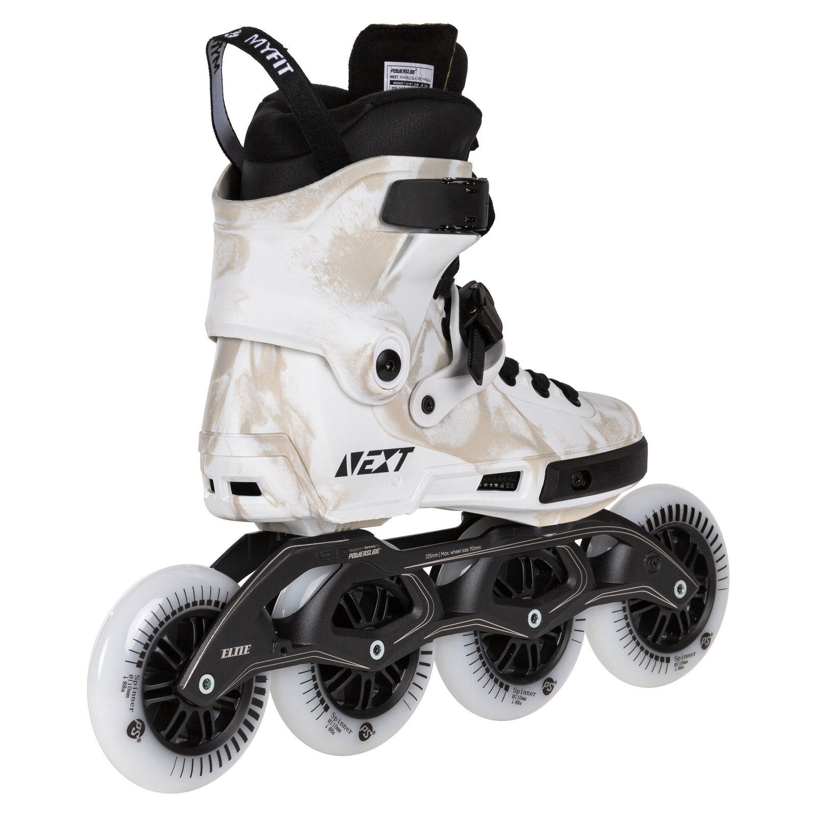Powerslide - Next Marble White 110 - 3