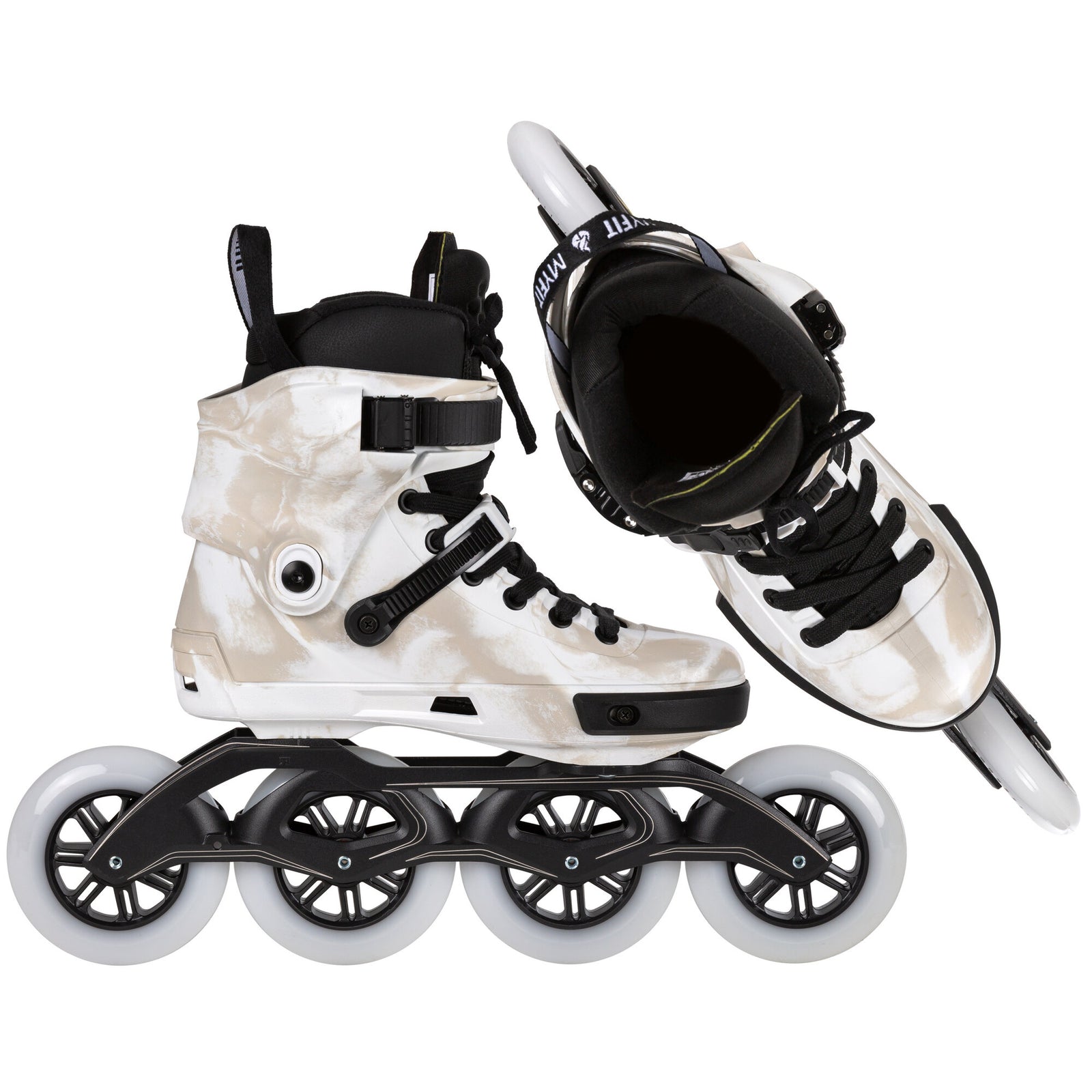 Powerslide - Next Marble White 110 - 7