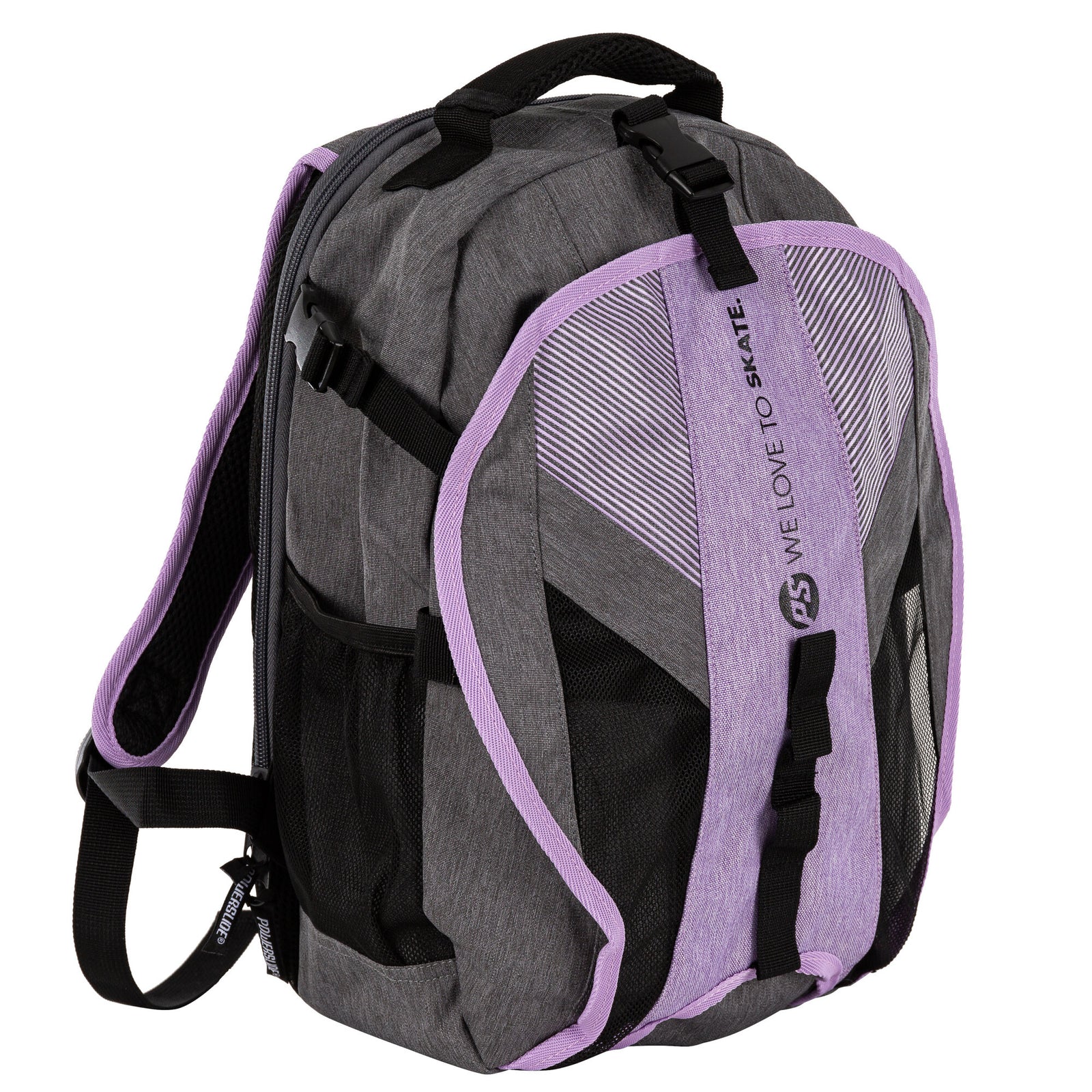 Powerslide - Fitness Backpack Dark Grey/Purple - 4