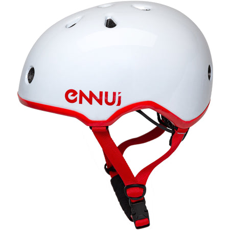 Ennui - Elite White Red Shiny (include removable peak) - 1